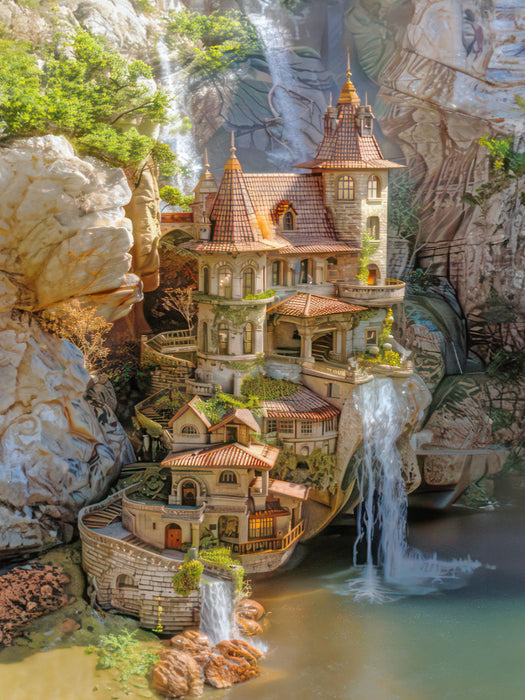 Märchenschlösser - CALVENDO Foto-Puzzle'