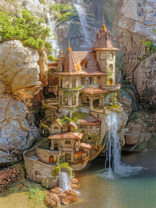 Märchenschlösser - CALVENDO Foto-Puzzle'