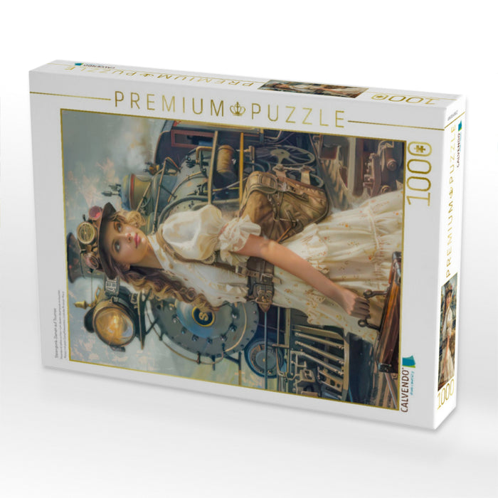 Steampunk-Damen auf Tournee - CALVENDO Foto-Puzzle'