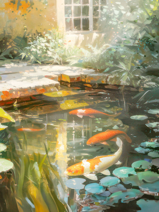 Koi - CALVENDO Foto-Puzzle'