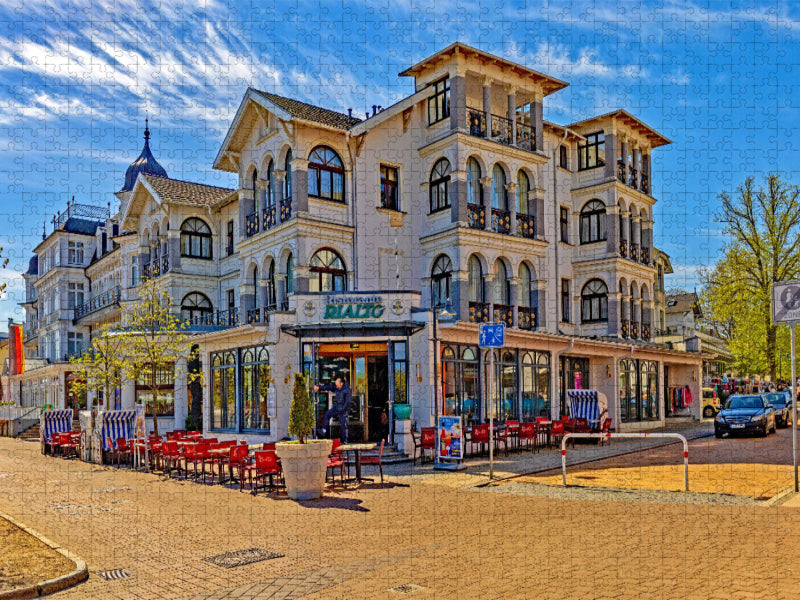 Das Usedomer Ristorante Rialto - CALVENDO Foto-Puzzle'