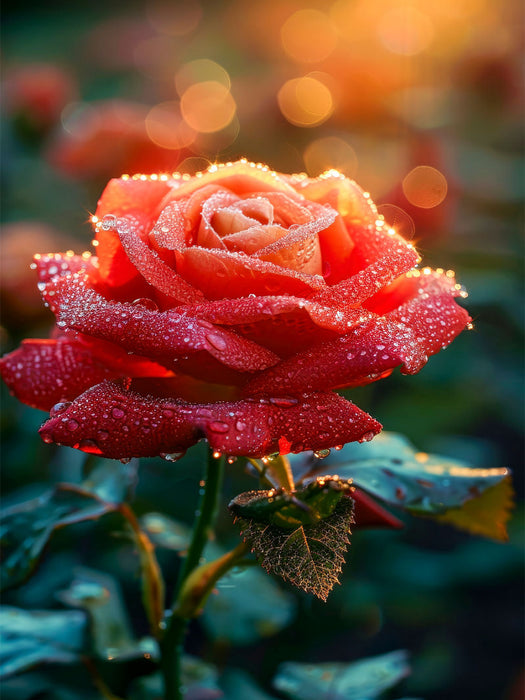 Die Königin der Blumen - CALVENDO Foto-Puzzle'