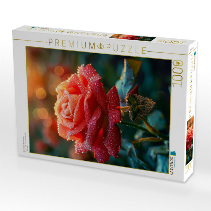 Die Königin der Blumen - CALVENDO Foto-Puzzle'