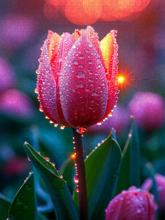 Ein leuchtender Blütenschatz - CALVENDO Foto-Puzzle'