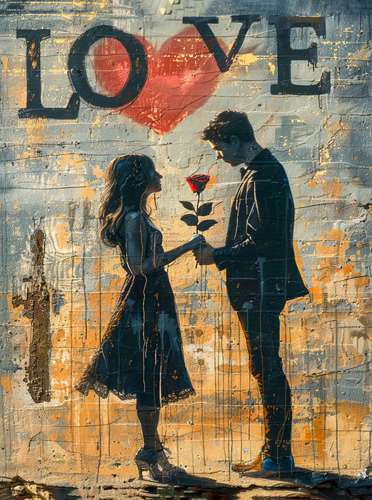Falling in love - CALVENDO Foto-Puzzle'