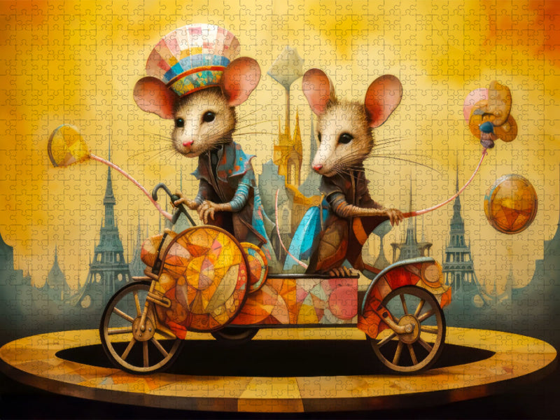 Zirkus-Phantasien - CALVENDO Foto-Puzzle'