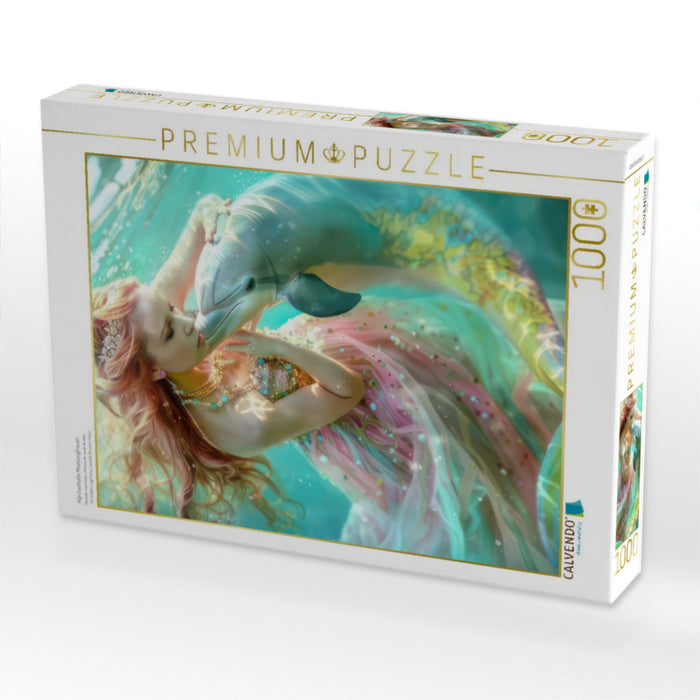 Märchenhafte Meerjungfrauen - CALVENDO Foto-Puzzle'