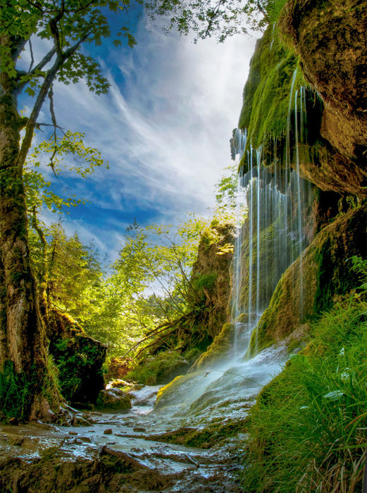 Schleierfälle - CALVENDO Foto-Puzzle'