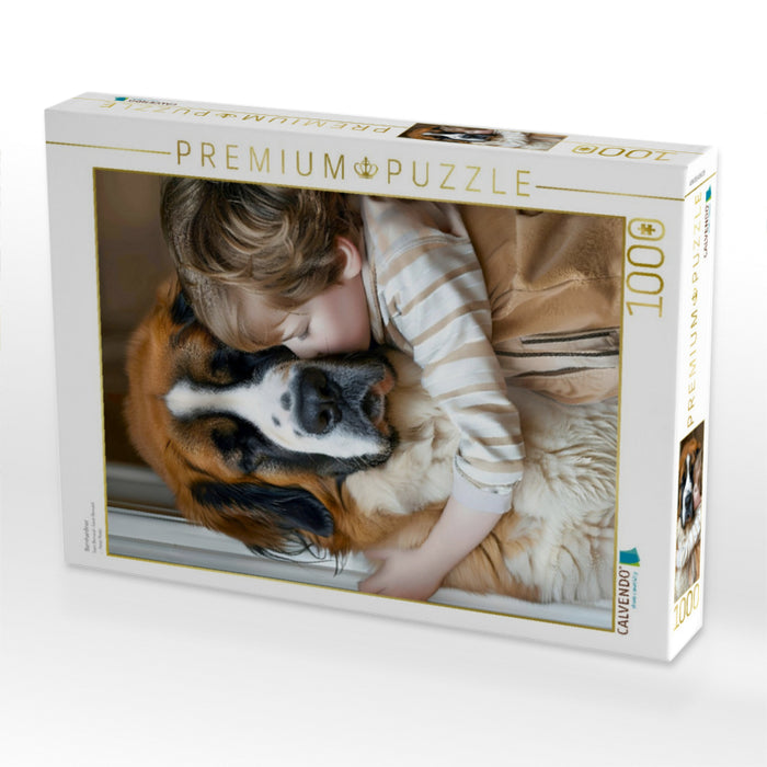 Bernhardiner - CALVENDO Foto-Puzzle'