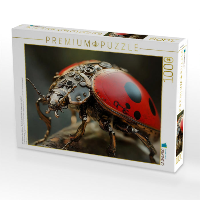 Ein Motiv aus dem Kalender "Die fantastische Welt der Steampunk-Insekten" - CALVENDO Foto-Puzzle'