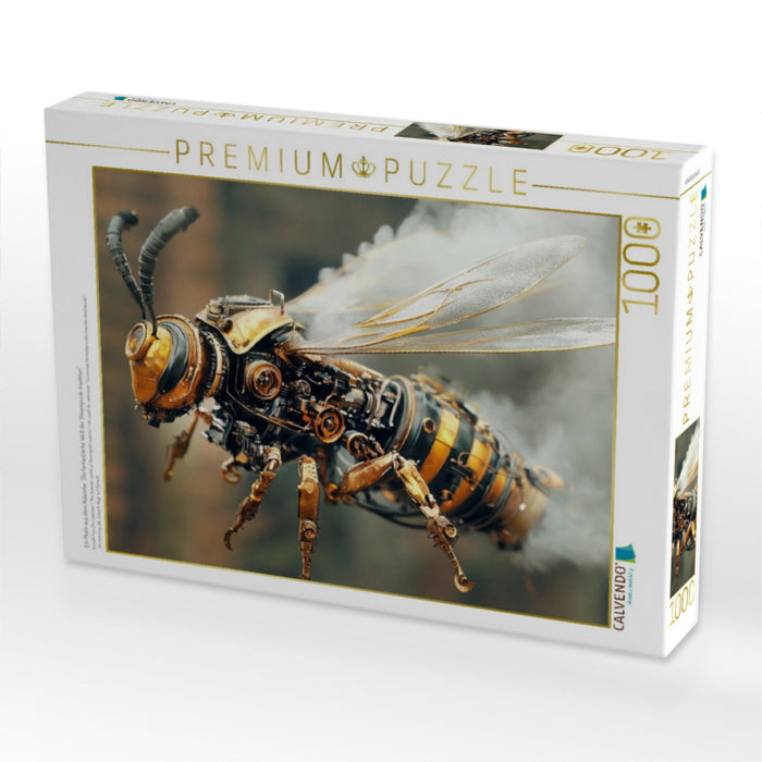 Ein Motiv aus dem Kalender "Die fantastische Welt der Steampunk-Insekten" - CALVENDO Foto-Puzzle'