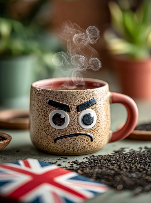 Meckernder Earl Grey - Britischer Teegenuss mit Haltung - CALVENDO Foto-Puzzle'