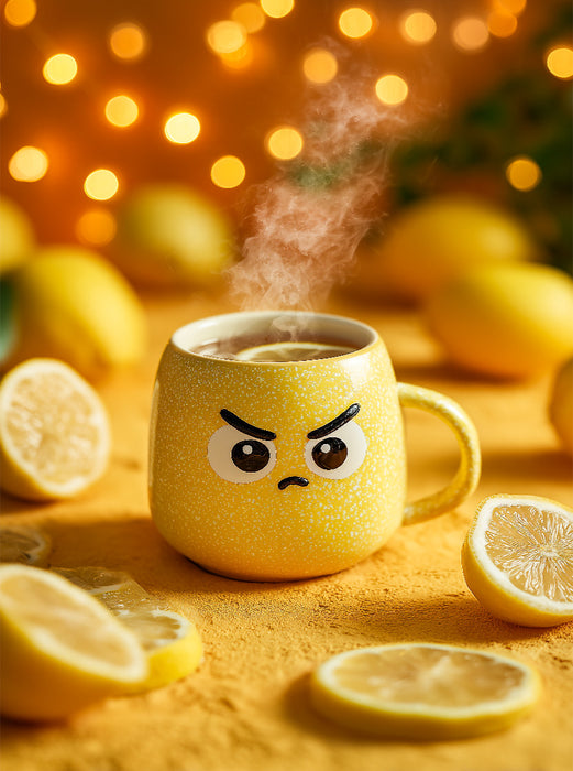 Wütender Zitronentee - Sauer macht lustig im Tassenformat - CALVENDO Foto-Puzzle'