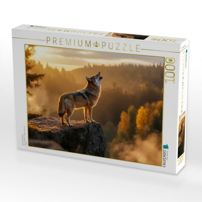 Ruf in der Wildnis - CALVENDO Foto-Puzzle'
