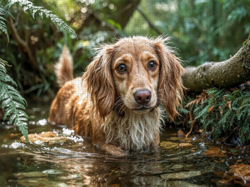 Hoffentlich wird das Wasser nicht tiefer - CALVENDO Foto-Puzzle'