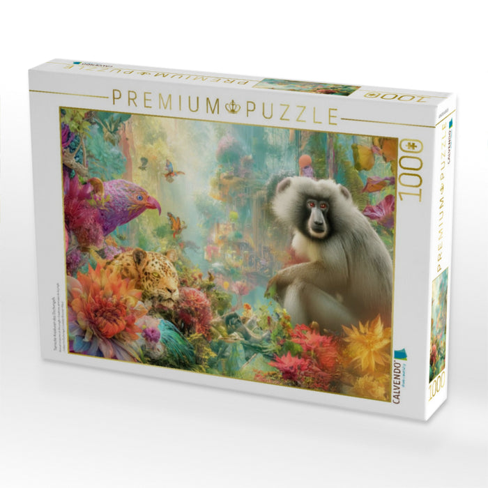 Tierische Kreaturen des Dschungels - CALVENDO Foto-Puzzle'