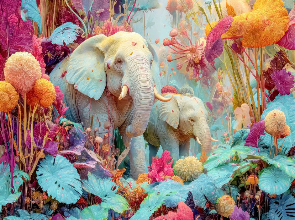 Tierische Kreaturen des Dschungels - CALVENDO Foto-Puzzle'
