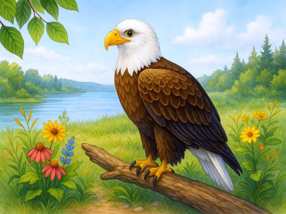 Weißkopfseeadler - CALVENDO Foto-Puzzle'