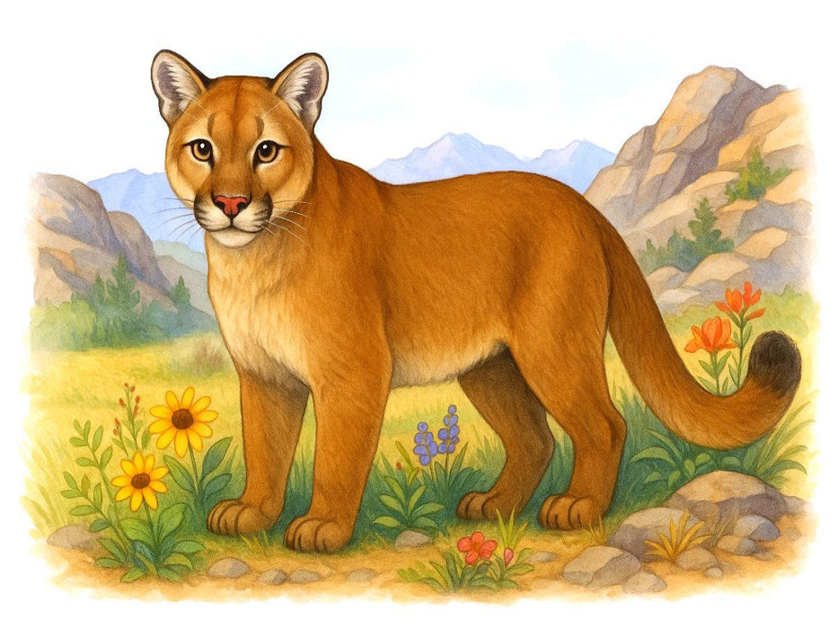 Puma - CALVENDO Foto-Puzzle'