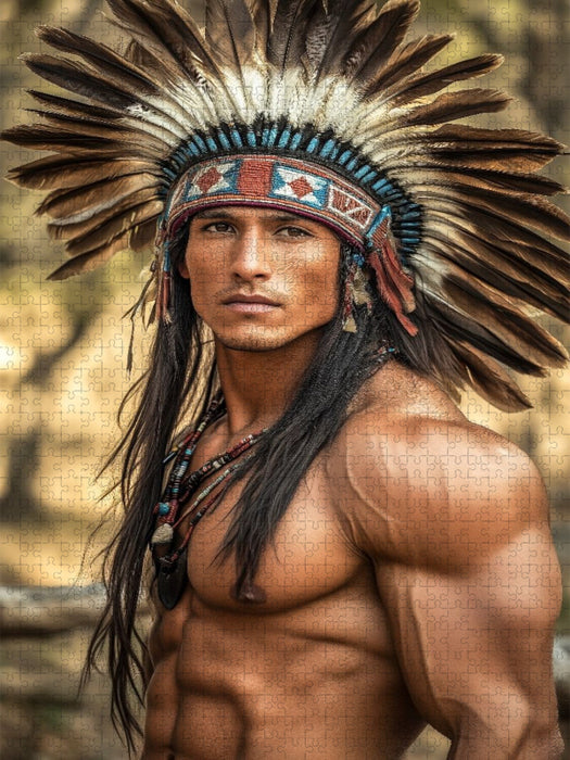 Wenn Muskeln verführen - CALVENDO Foto-Puzzle'