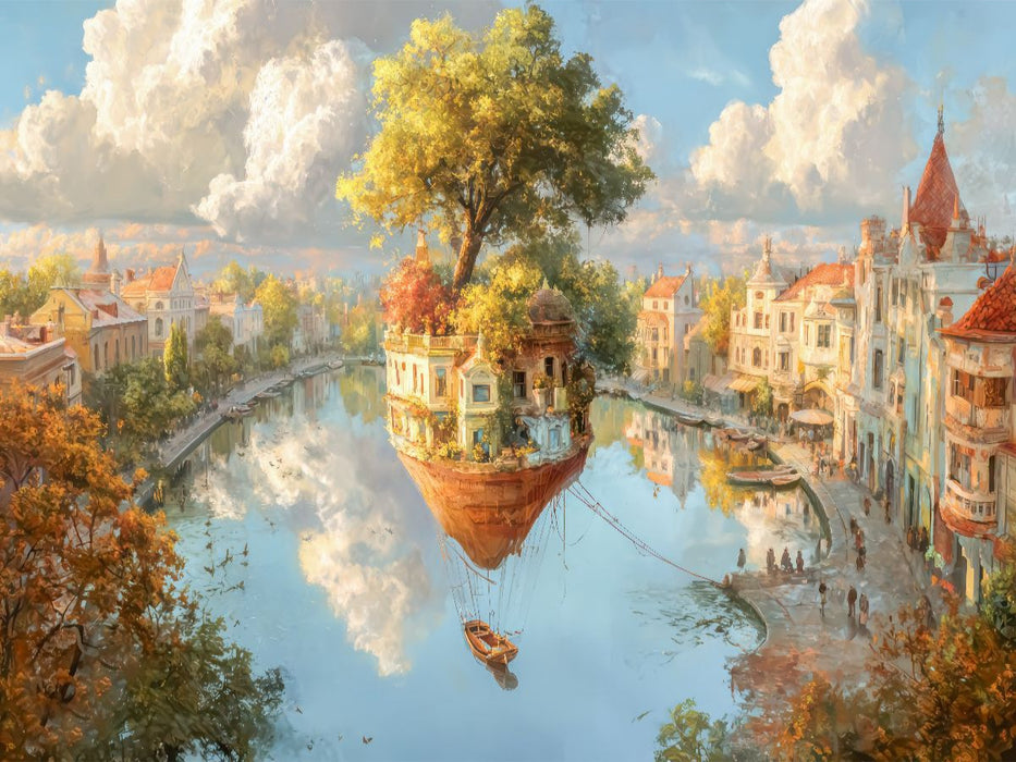 Paradoxe Fantasiewelten - CALVENDO Foto-Puzzle'