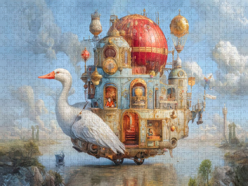 Paradoxe Fantasiewelten - CALVENDO Foto-Puzzle'
