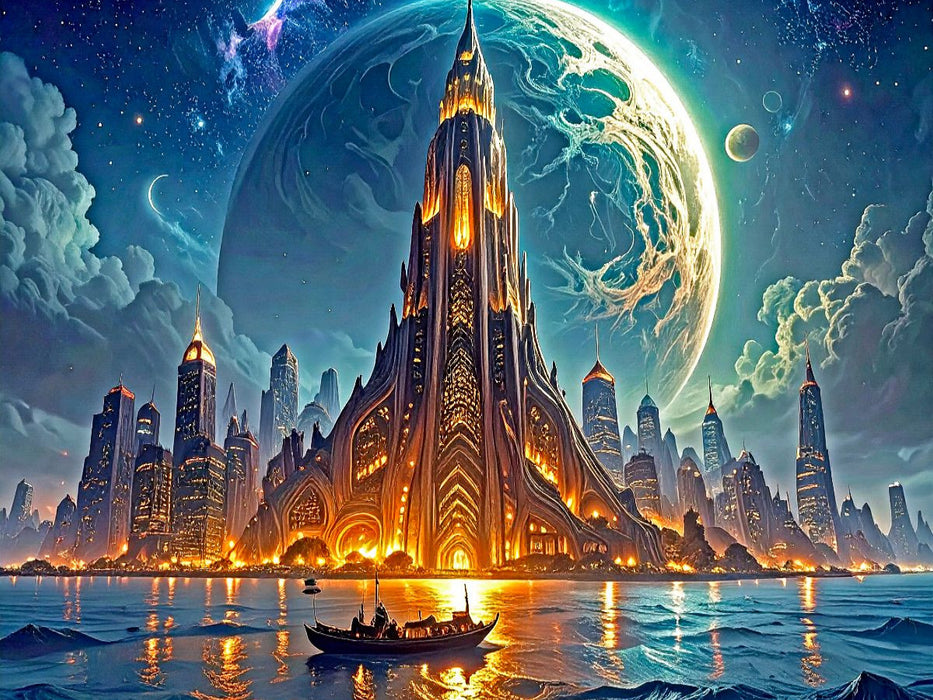 Metromias am Ufer des Aethyrs - CALVENDO Foto-Puzzle'