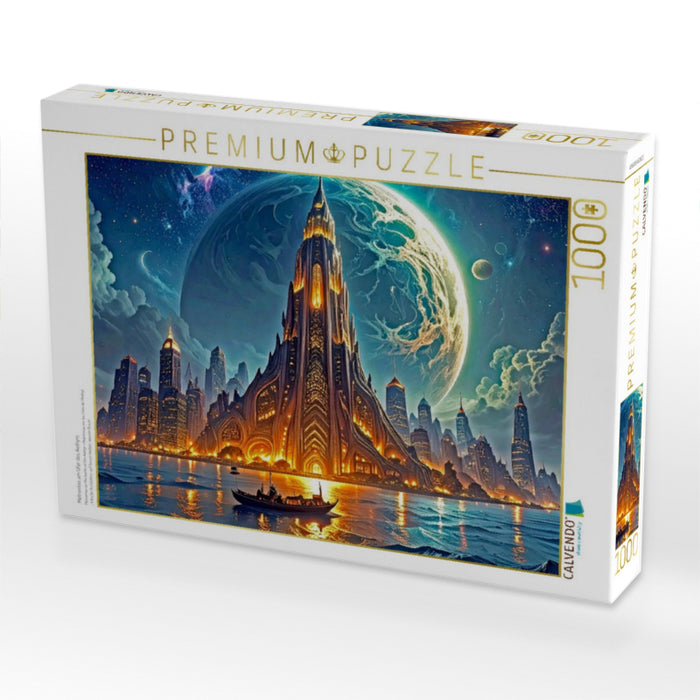 Metromias am Ufer des Aethyrs - CALVENDO Foto-Puzzle'