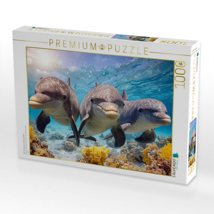 Die Unterwasserwelt genießen - CALVENDO Foto-Puzzle'