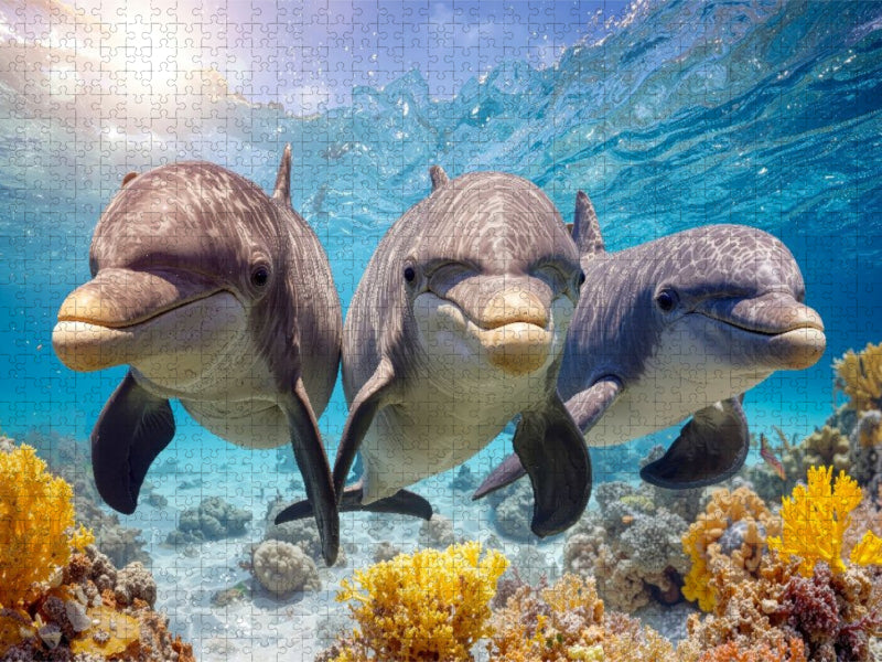 Die Unterwasserwelt genießen - CALVENDO Foto-Puzzle'