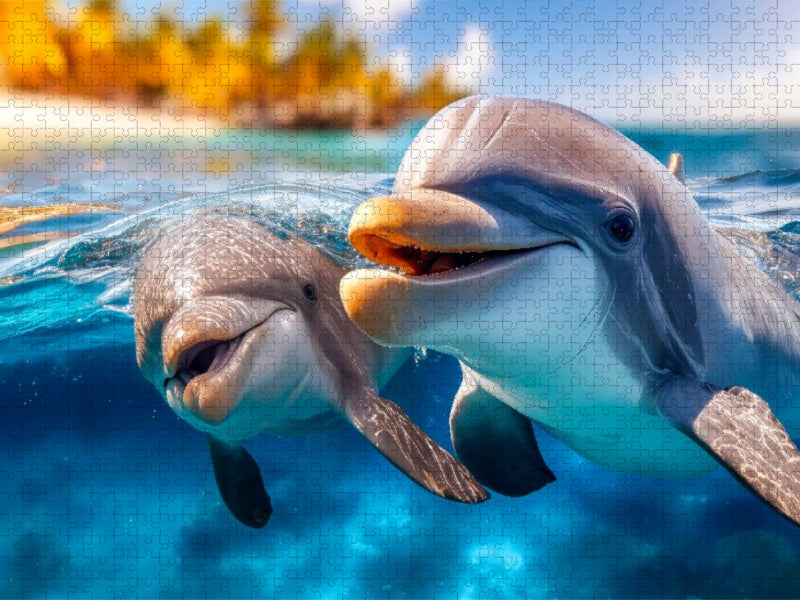 Zu zweit ist es viel lustiger - CALVENDO Foto-Puzzle'