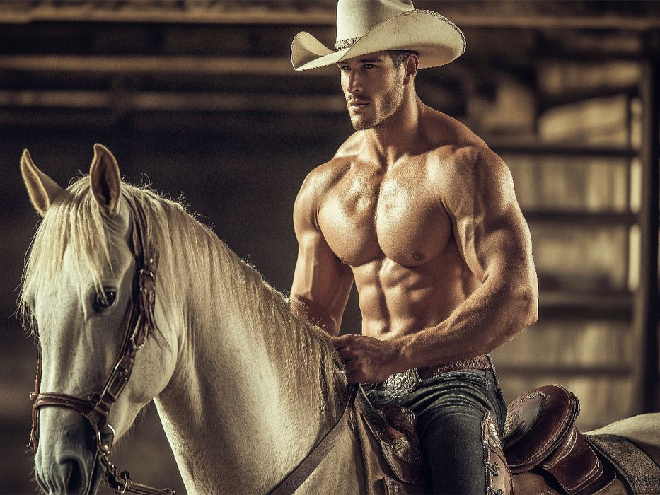 Ein Motiv aus dem Kalender Sattel mich, Cowboy! - CALVENDO Foto-Puzzle'