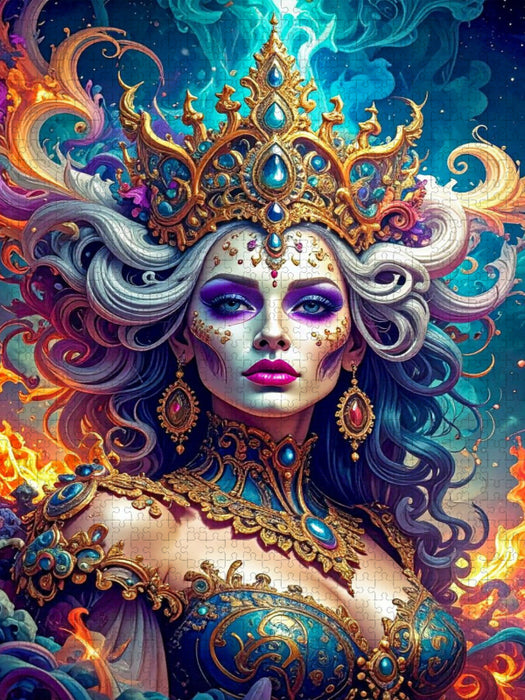 August: Die sommerheiße Königin - CALVENDO Foto-Puzzle'