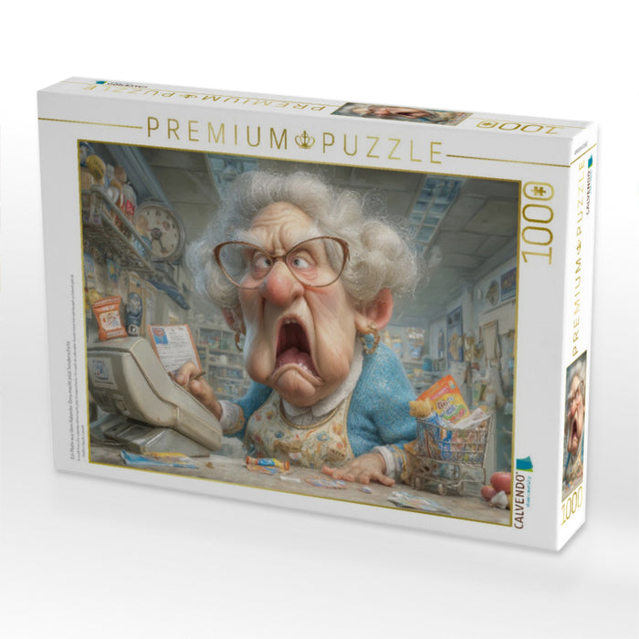Ein Motiv aus dem Kalender Oma macht jetzt Sonderschicht - CALVENDO Foto-Puzzle'