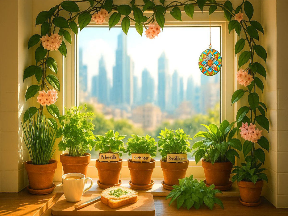 Fenster von Hoya umrankt - CALVENDO Foto-Puzzle'