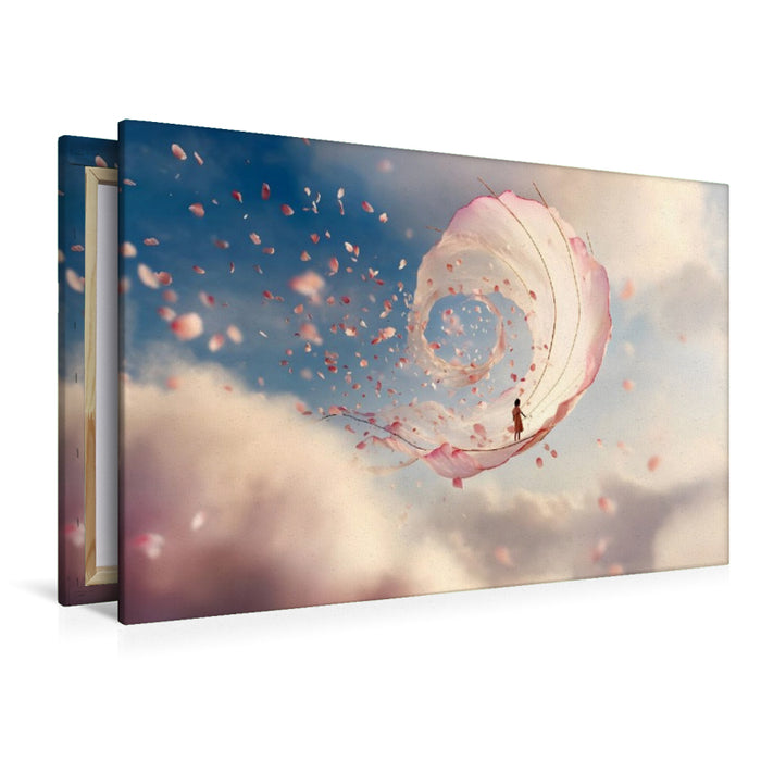 Premium Textil-Leinwand Ein Motiv aus dem Kalender "Aerospira"