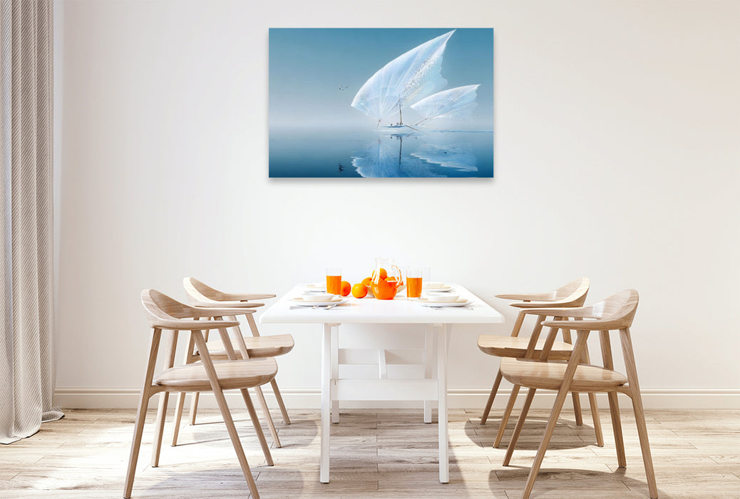 Premium Textil-Leinwand Ein Motiv aus dem Kalender "Aerospira"