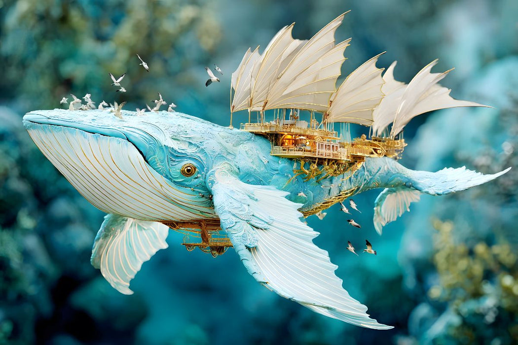 Premium Textil-Leinwand Ein Motiv aus dem Kalender "Aerospira"