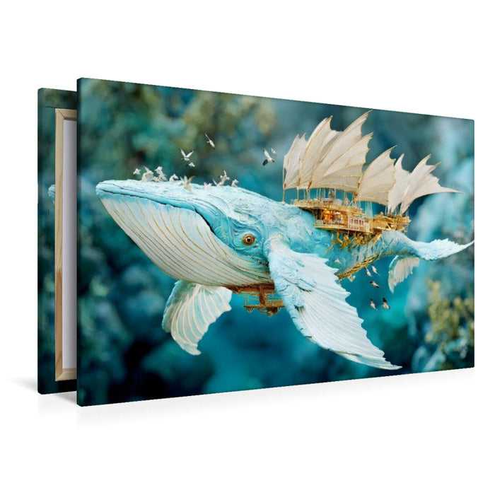 Premium Textil-Leinwand Ein Motiv aus dem Kalender "Aerospira"