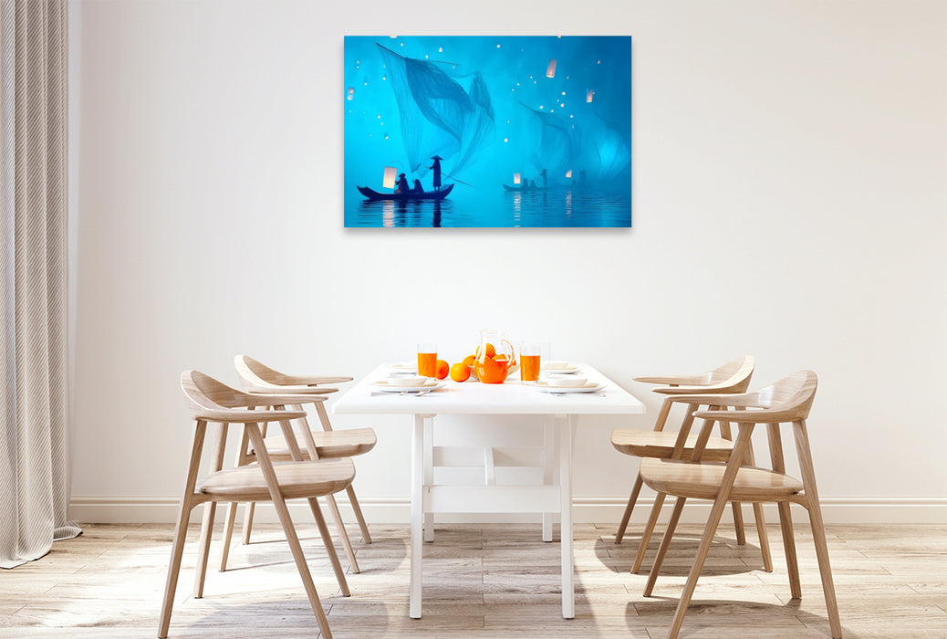 Premium Textil-Leinwand Ein Motiv aus dem Kalender "Aerospira"