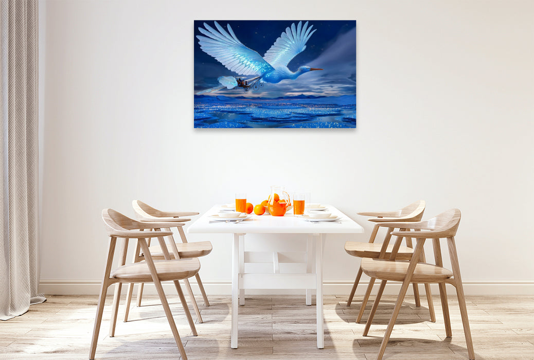 Premium Textil-Leinwand Ein Motiv aus dem Kalender "Aerospira"