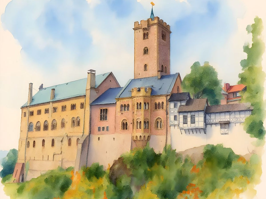 Wartburg - CALVENDO Foto-Puzzle'