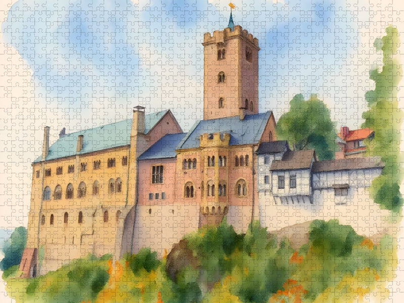 Wartburg - CALVENDO Foto-Puzzle'