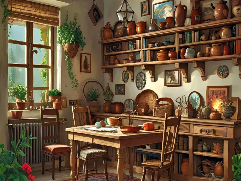 Bauernküche - CALVENDO Foto-Puzzle'