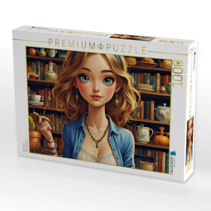 Bibliothekarin - CALVENDO Foto-Puzzle'
