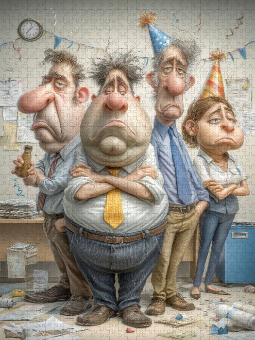 enn das noch spaßiger wird, fall ich ins Koma - CALVENDO Foto-Puzzle'