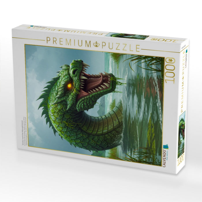 Taniwha, maorisches Wassergeistwesen - CALVENDO Foto-Puzzle'