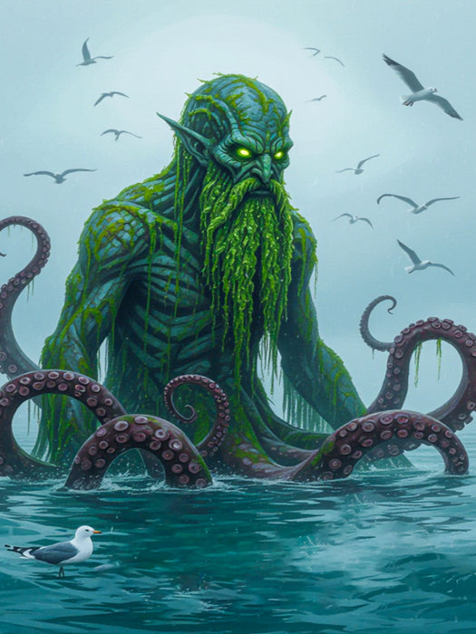 Iku-Turso, finnischer See-Todesdämon - CALVENDO Foto-Puzzle'