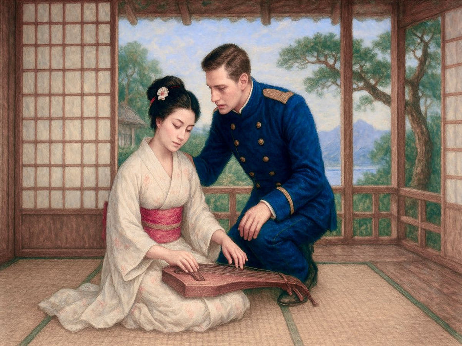 Madama Butterfly - CALVENDO Foto-Puzzle'