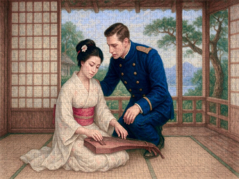 Madama Butterfly - CALVENDO Foto-Puzzle'